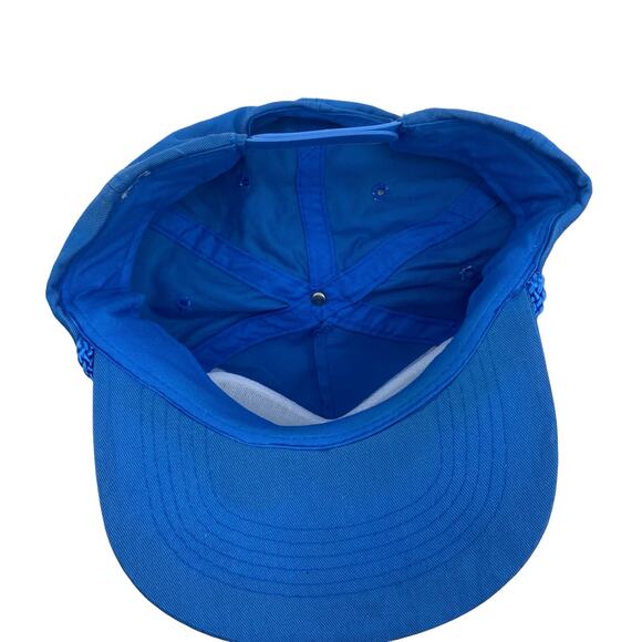 Vintage Rope Hat Ted Co Blaze King Stove Dealer La Grande Oregon SnapBack Blue - Picture 10 of 14